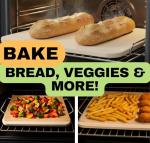 15-Inch Pizza Stone with 5 Accessories Set