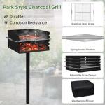 Toriexon Stainless Steel Charcoal Park Grill
