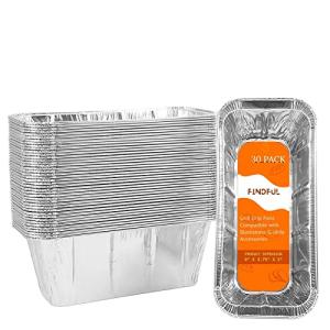 30-Pack Disposable Drip Pan Liners for Griddles