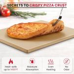 Heavy Duty Cordierite Pizza Stone for Grilling