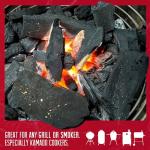 Rockwood 100% MO Hardwood Lump Charcoal - 3 Bags