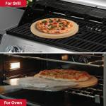 Unicook 15-Inch Round Pizza Stone for Grilling
