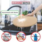 Unicook 15-Inch Round Pizza Stone for Grilling