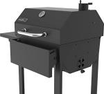 Nexgrill 22-Inch Charcoal BBQ Grill with Side Shelf