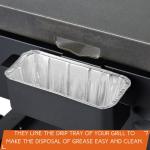 30-Pack Disposable Drip Pan Liners for Griddles