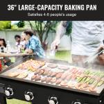 36" Outdoor Propane Flat Top Griddle Grill
