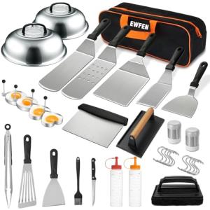 35-Piece Griddle Accessories Set for Flat Top Grilling