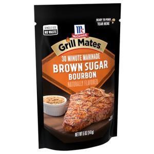 McCormick Brown Sugar Bourbon Grill Marinade, 5 oz