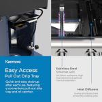 Kenmore 3-Burner Propane BBQ Grill with Wheels