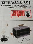 Weber Go Anywhere Charcoal Grill with Wood Handles