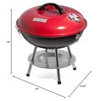 Cuisinart 14" Portable Charcoal Grill for Outdoor Fun