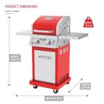 Nexgrill 2-Burner Gas Grill with Foldable Table