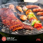 Megamaster 18" Portable Charcoal Grill with Vent