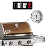 Weber Center Mount Thermometer 2-3/8" Diameter