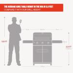 Monument Grills 3-Burner Stainless Steel Gas Grill