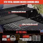 Monument Grills 3-Burner Stainless Steel Gas Grill