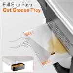 VeraLune 5-Burner Propane Gas Grill with Side Burner