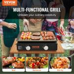 VEVOR 22" Portable 2-Burner Propane Griddle