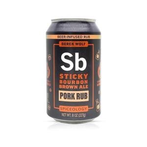 Sticky Bourbon Brown Ale BBQ Rub - 8 oz
