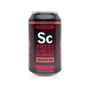 Sweet Carolina Blonde Beer-Infused BBQ Rub 6.5 oz