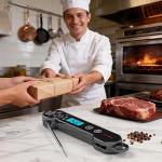 Ultra-Fast Digital Meat Thermometer for Grilling