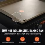 VEVOR 22" Portable 2-Burner Propane Griddle