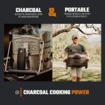 Oklahoma Joe's Portable Charcoal Grill with Cast Iron Grates