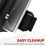 Royal Gourmet 4-Burner Portable Propane Grill & Griddle