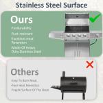 4-Burner Stainless Steel Propane Gas Grill