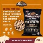 Bear Mountain Hickory BBQ Smoker Pellets - 2 Pack