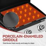 Royal Gourmet 3-in-1 Portable Gas Griddle