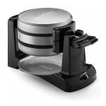 Double Flip Belgian Waffle Maker - 1400 Watts