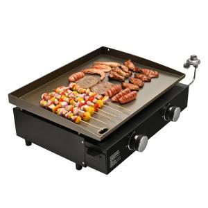 Uimoso 22-Inch Gas Griddle with Dual Burners