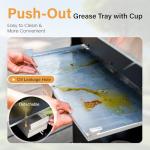 Sophia & William 4-Burner Gas BBQ Grill