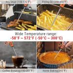 Instant Read Meat Thermometer with 5.35" Probe