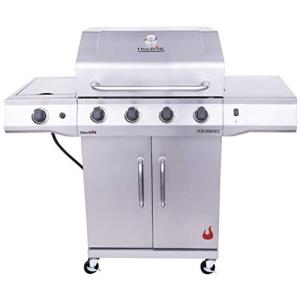 Charbroil 4-Burner Propane Gas Grill with Side Burner