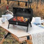 Leonyo Portable Charcoal Grill for Outdoor BBQs