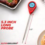 Alpha Grillers Digital Meat and Food Thermometer