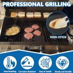 Cast Iron Reversible Grill Plates for Monument Grills