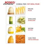 Starfrit Rotato Express Electric Peeler for Easy Prep