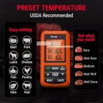 ThermoPro TP20 Wireless Meat Thermometer with Dual Probes