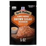 McCormick Brown Sugar Bourbon Grill Marinade, 5 oz