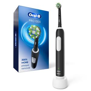 Electric Toothbrush - Rechargeable, Black, 1 Brush Head