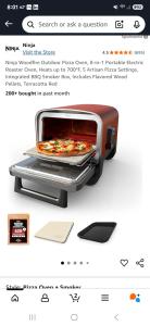 Ninja Woodfire 8-in-1 Outdoor Pizza Oven