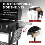 30-Inch Charcoal Grill for Backyard BBQ Fun