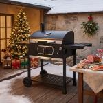 Royal Gourmet 30-Inch Charcoal Grill & Smoker