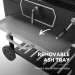 30-Inch Charcoal Grill for Backyard BBQ Fun