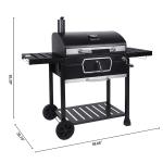 Royal Gourmet 30-Inch Charcoal Grill & Smoker