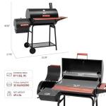 Royal Gourmet 76.2 cm Charcoal Grill with Tables