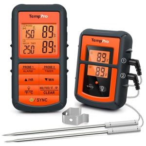 ThermoPro TP08 Wireless Meat Thermometer with Dual Probes